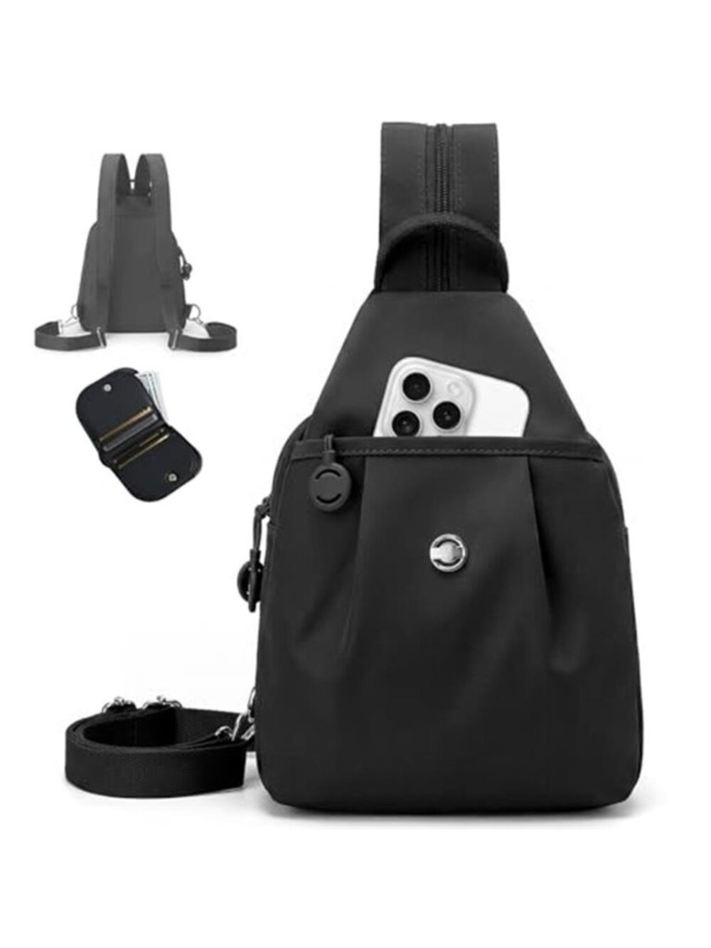 3 in 1 Convertible Backpack Anti Theft Crossbody Backpacks Bags for Women Sling